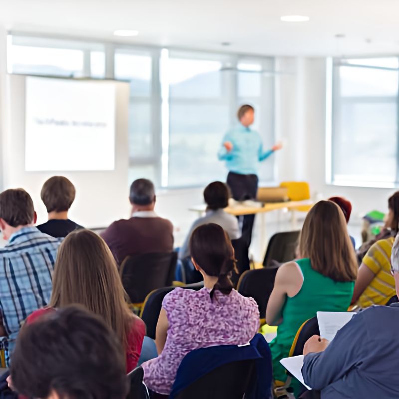 Účastník konferencie s menovkou