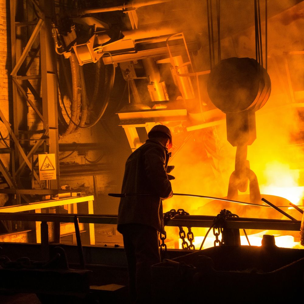 Výroba surového železa a ocele